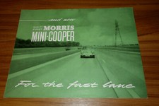 Dépliant MORRIS MINI COOPER