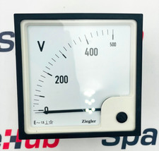 Voltmètre analogique ZIEGLER