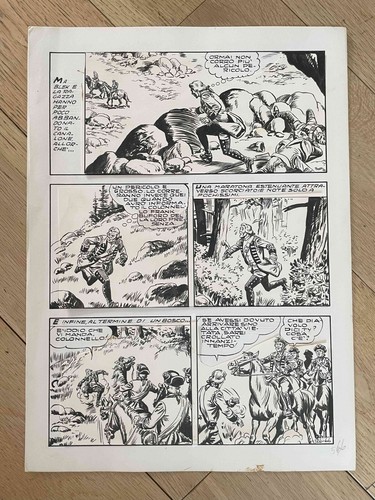 Planche originale carlo - originale,