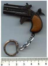 Vintage - Porte-clés : réplique du DERRINGER 995