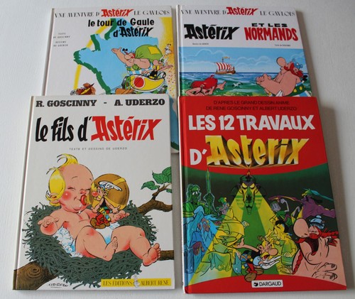 Asterix lot 4 bandes - lot, de