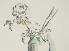Paul CEZANNE : Roses dans un