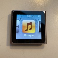 HS - Apple Ipod Nano 6 - 16go 16gb - Baladeur Mp3 - A1366 - Bouton On/off Hs