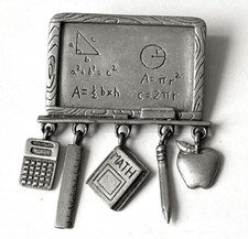 Broche vintage signé - broche,