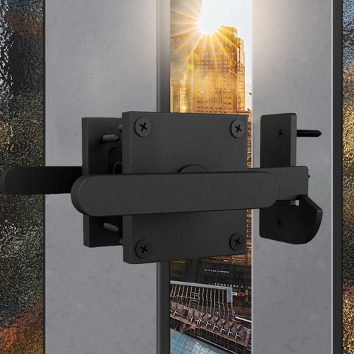 Loquet double pour - loquet, portail