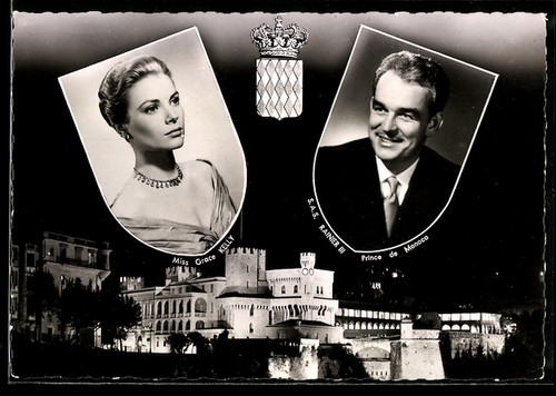 Carte postale actrice grace - actrice,