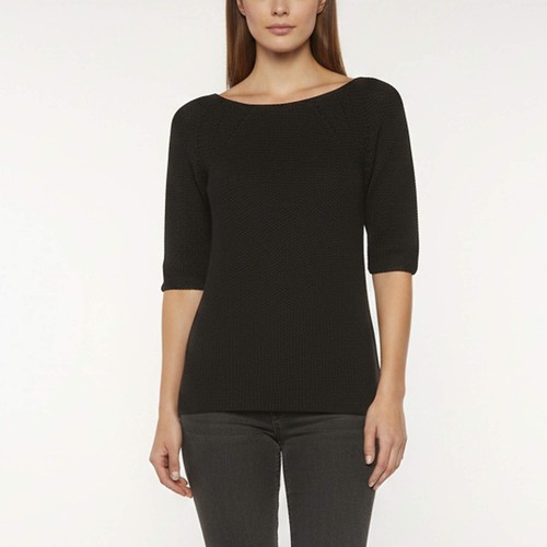 Pull hermès noir tricot de - hermès,