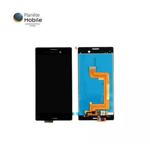 Ecran lcd vitre tactile noir - &,