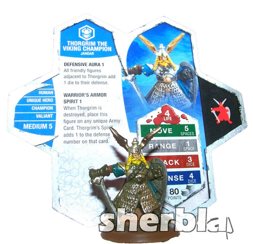 Heroscape thorgrim the viking - the,