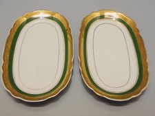 -2 RAVIERS PORCELAINE de LUXE