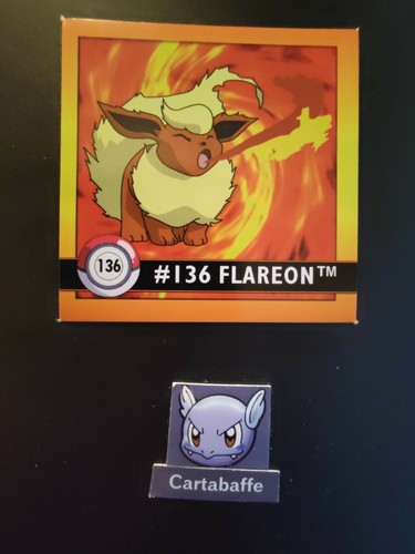 Stickers pokémon 136 - stickers, n°136