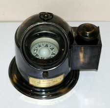 Lampe à huile nautique en