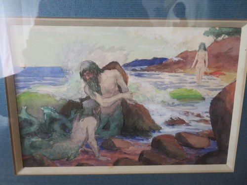 Aquarelle xix george - aquarelle, e