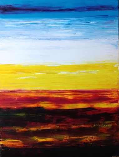 Peinture abstraite acrylique - abstraite,,