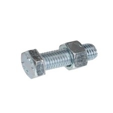 Boulon tête hexagonale - zingué - 8.8 - filetage total - EF - 10x40 - B100 STAFA