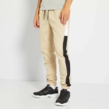 Pantalon de Sport Beige Homme Taille M
