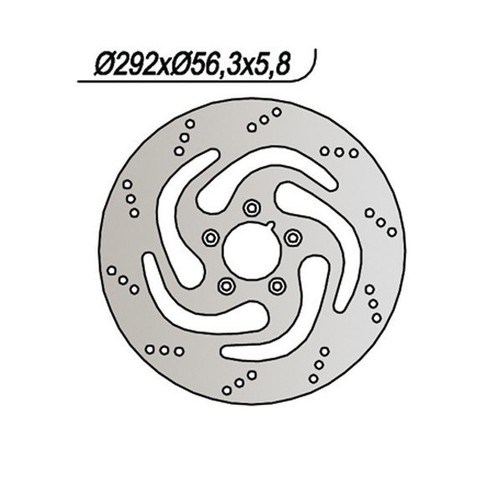 Disque frein arrière - de,