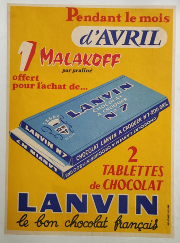 Affiche originale ancienne
