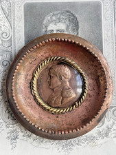 Médaillon cuivre Napoléon