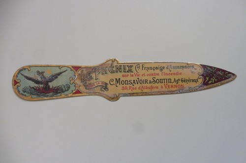 Coupe papier ouvre - ouvre-lettre, 1900