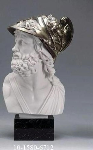Statua buste menelao en - statua,