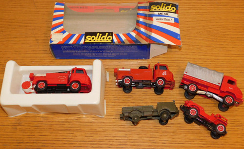 Lot camion vehicule pompiers - lot,