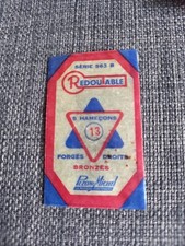 ANCIEN collection paquet Redoutable garanti Pezon michel forgé bronzé  n 13