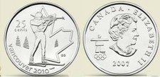 UNC CANADA OLYMPIC 2007 BIATHLON QUARTER~FREE SHIP
