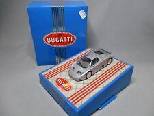AL962 NOREV 1/43 BUGATTI EB110 MODELE DE DEVELOPPEMENT 1992 ARGENT TRES BON ETAT