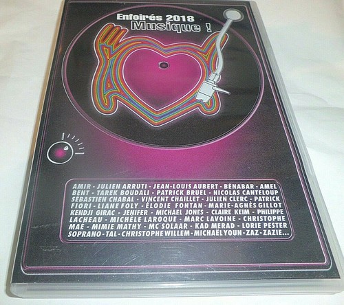 Dvd les enfoires - enfoires, 2018