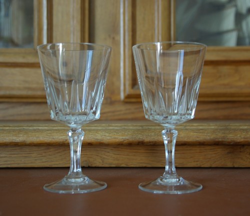 Lot verres vin blanc - verres,
