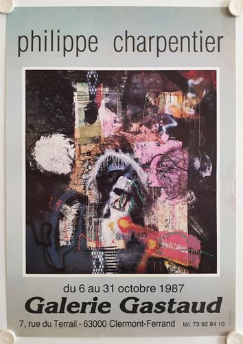 Affiche philippe charpentier - affiche,