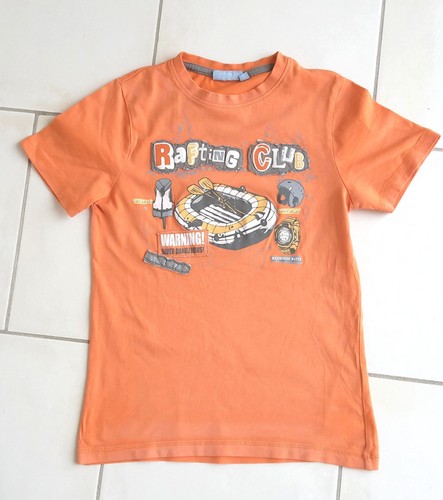 Shirt garçon ans orange - t.shirt,