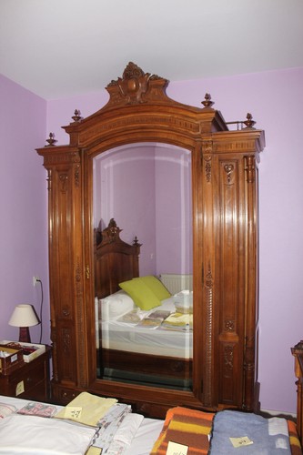 Armoire ancienne noyer - armoire,