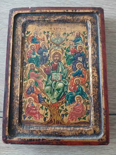 Icône religieuse sur bois - religieuse,