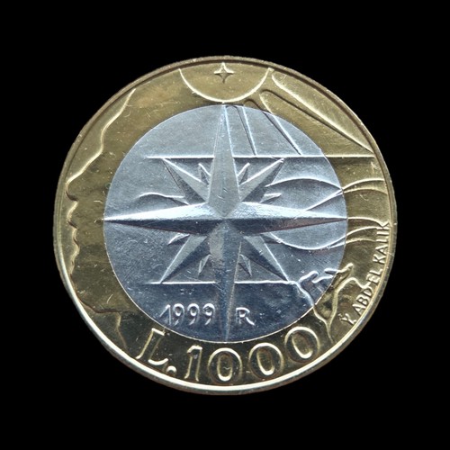 Pièce 1000 lire saint marin - lire, saint-marin