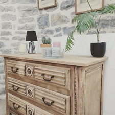 Commode en bois massif 