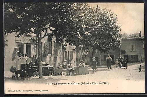 Cpa symphorien ozon - cpa, st-symphorien