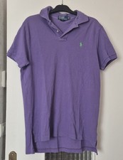 Polo manche courte Ralph lauren logo brodée vert taille M 38