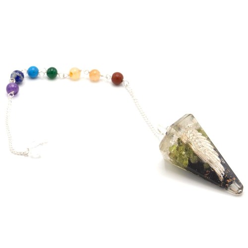 Pendule orgonite chakra power - orgonite,