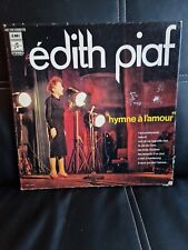 Lot de 3 Vinyles 33 Tours de Collection d'Édith Piaf