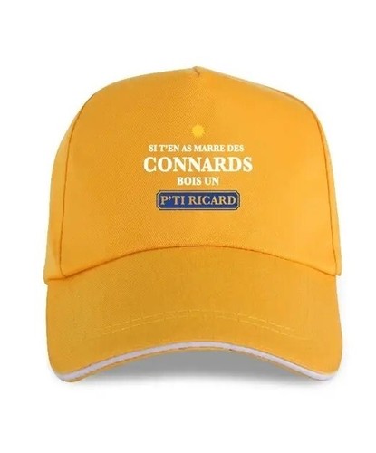 Casquette ricard jaune - ,