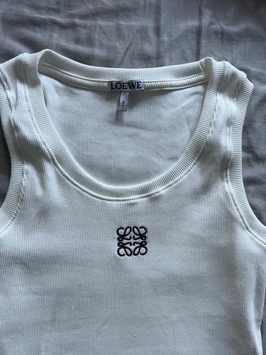 Débardeur blanc loewe - débardeur,