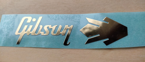 Sticker gold gibson les paul - les,