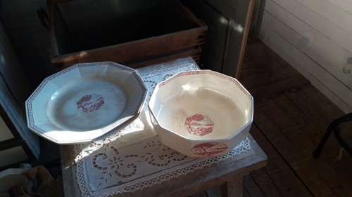 Grand plat un saladier - plat,