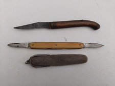 2 anciens couteaux de poche