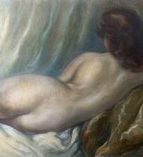 Beau Tableau ancien portrait