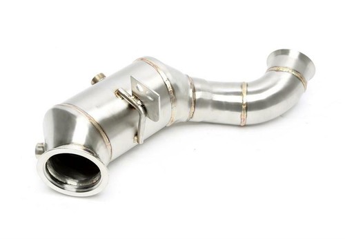 Downpipe inox pour mercedes - downpipe,