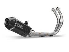 ECHAPPEMENT COMPLET MIVV SPEED EDGE INOX NOIR POUR YAMAHA T-MAX 530 2017-2019
