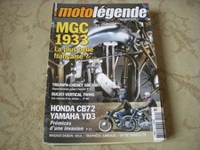 MOTO LEGENDE 152 12.2004 MGC 600 N3A 1933 MAGNAT DEBON 400 CHENEY TRIUMPH 500